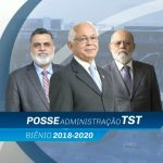 Ministro João Batista Brito Pereira é empossado no cargo de presidente do TST