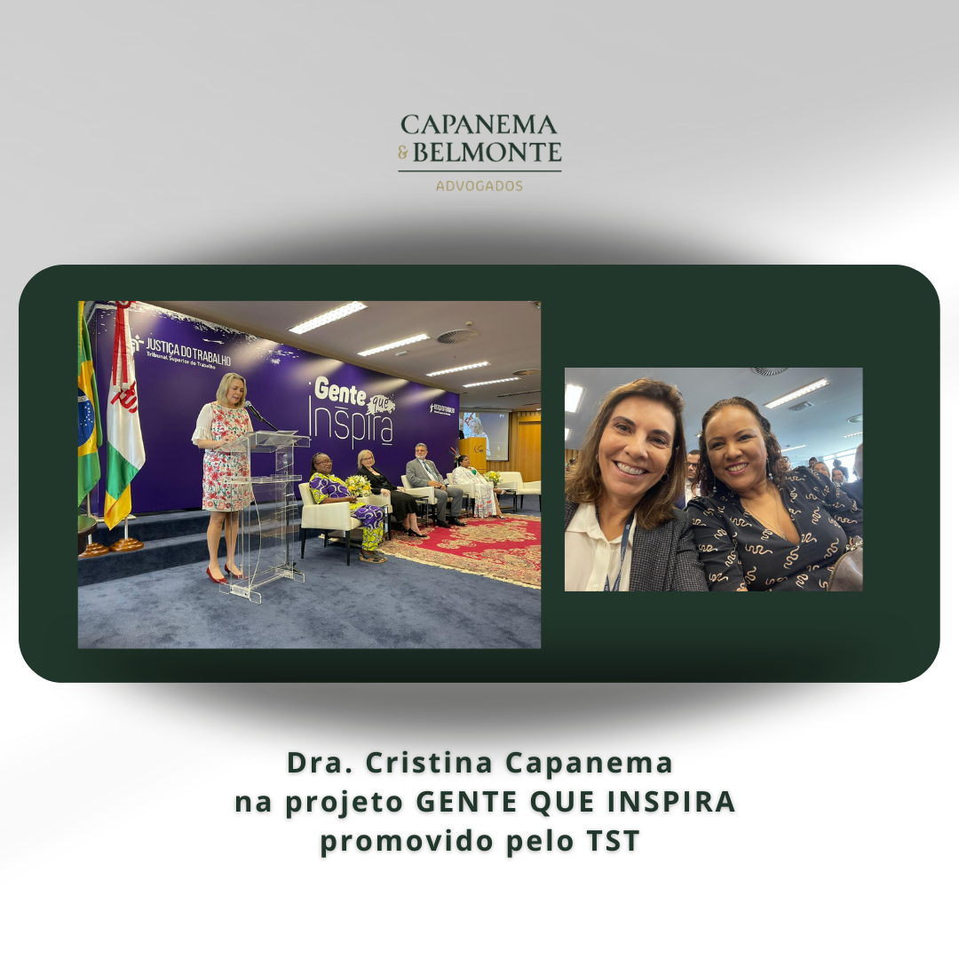 Dra. Cristina Capanema em evento no TST